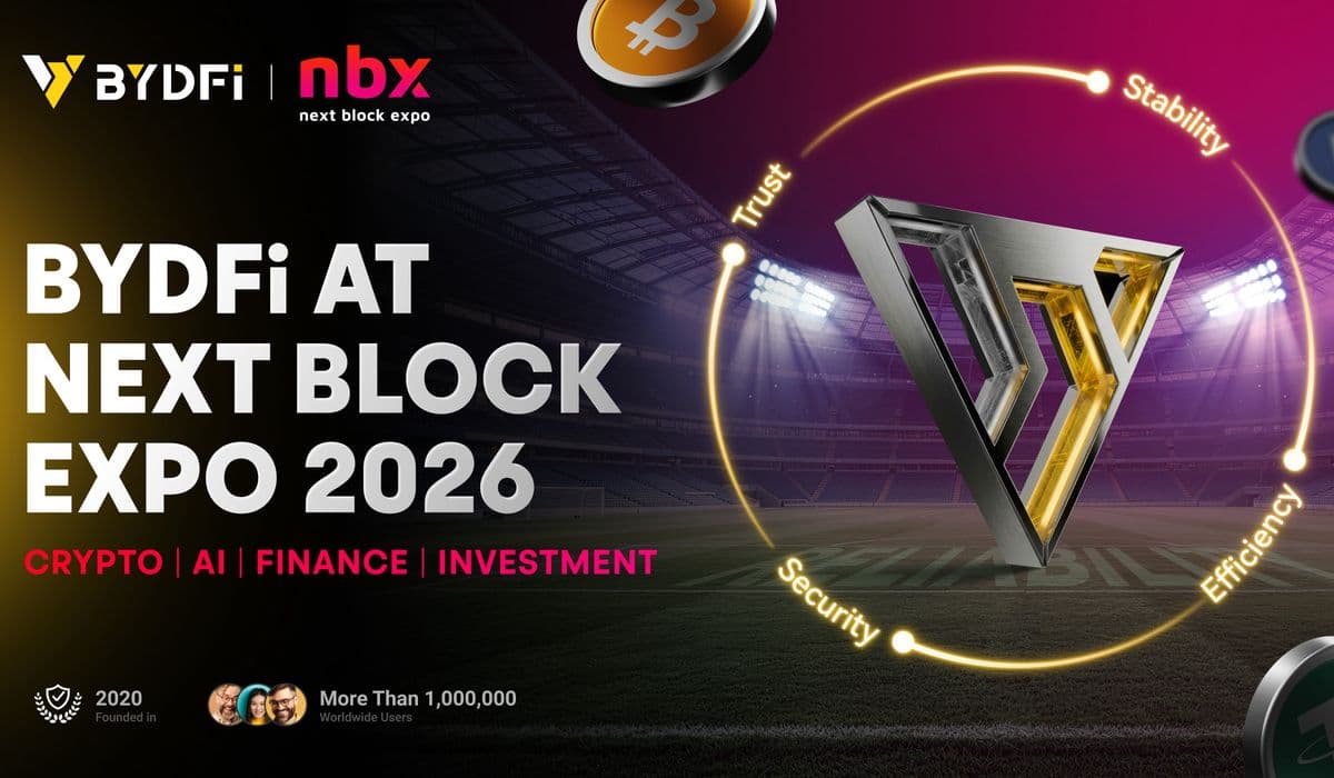 BYDFi Fuels European Expansion with Strategic Next Block Expo 2026 Sponsorship in Warsaw