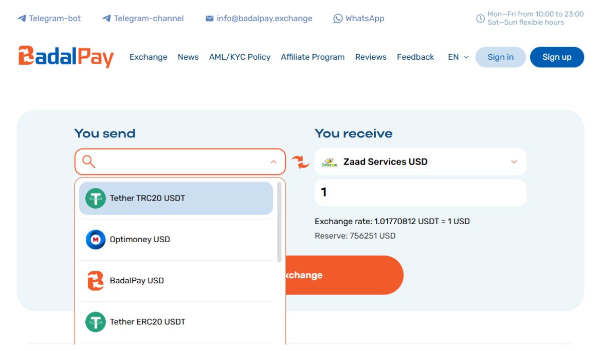 BadalPay Exchange : Révolutionner Votre Expérience de Trading Crypto