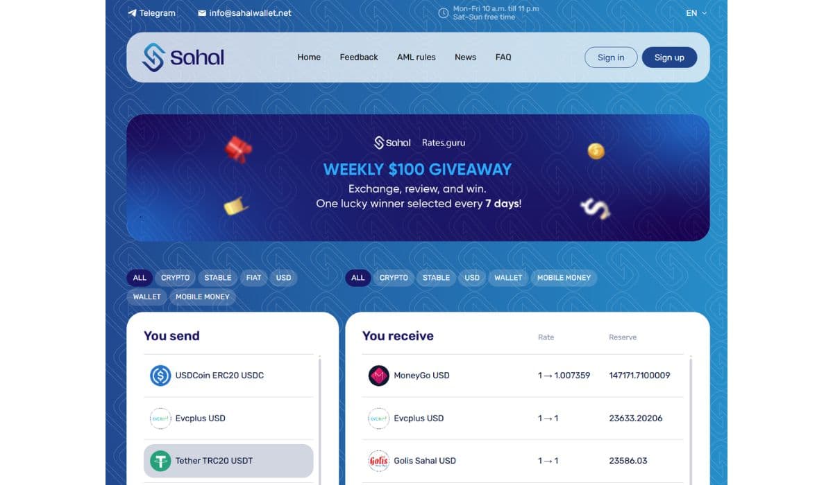 SahalWallet: Bridging Digital Asset Exchange with Global Payment Solutions for the Modern Trader